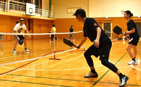 ピックルボールの先進地目指し、岡山で県支部創設　１１月には津山で初の県大会